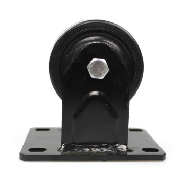 3 inch heavy duty plate rigid low gravity center casters